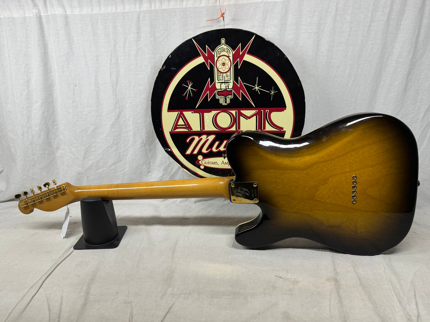Grosh Guitars USA NOS Vintage T Singlecut Guitar with COA + Case 2016 - Two Tone Burst