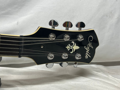 Agile Harm Semi-Hollow Body Electric Guitar - Gold Top