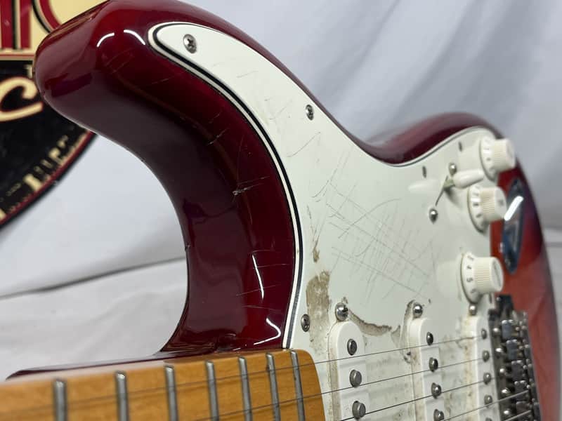 Fender Standard Stratocaster Strat Plus Top Electric Guitar - Image 21