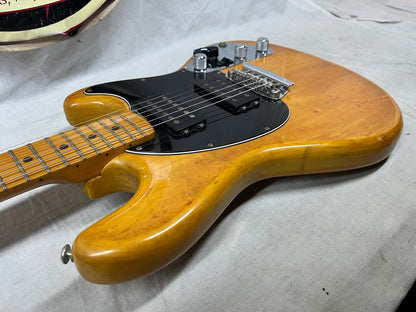 Music Man StingRay I Double Cutaway Electric Guitar with Hard Case - Natural