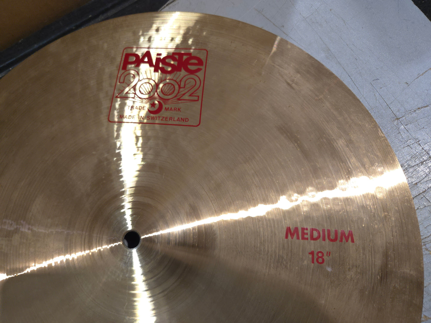 Paiste 18" 2002 Medium Cymbal 1980 - Present - Traditional