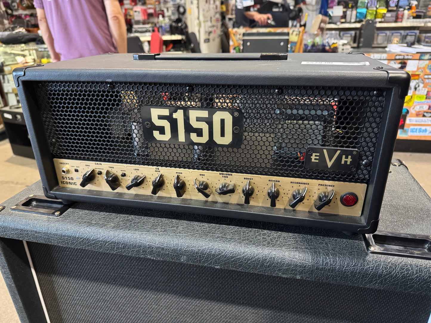 EVH 5150 Iconic 15 Watt Tube Guitar Amplifier Head - Local Pickup Only
