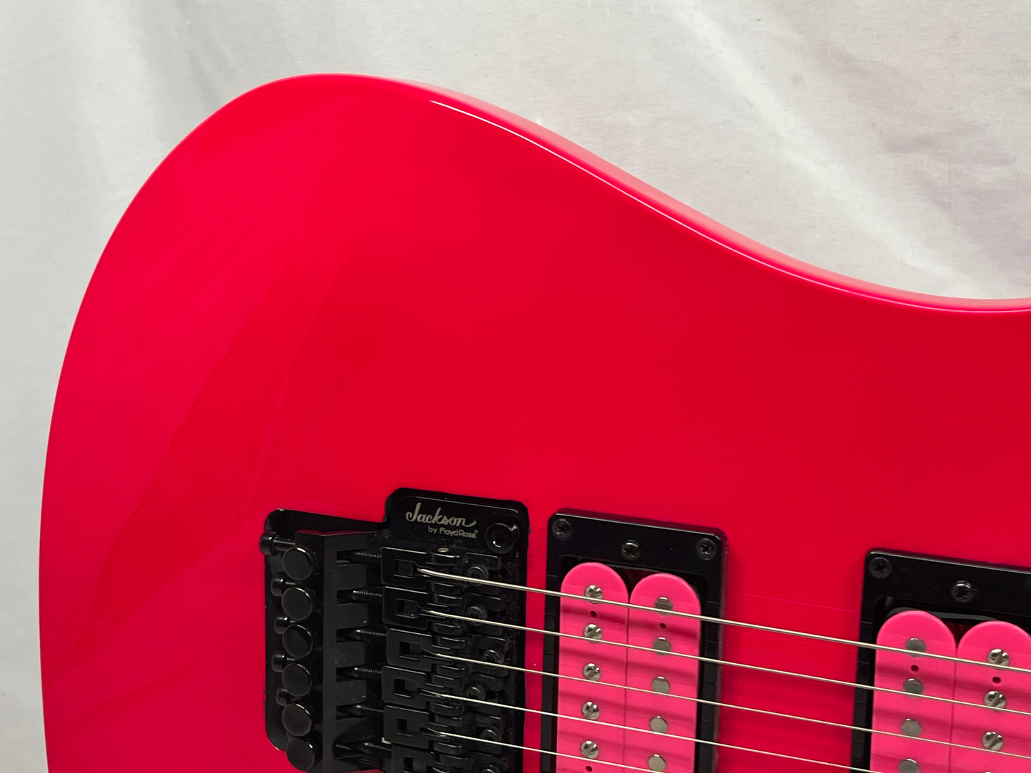 Jackson X Series Dinky DK2XR Doublecut Electric Guitar - Hot Pink