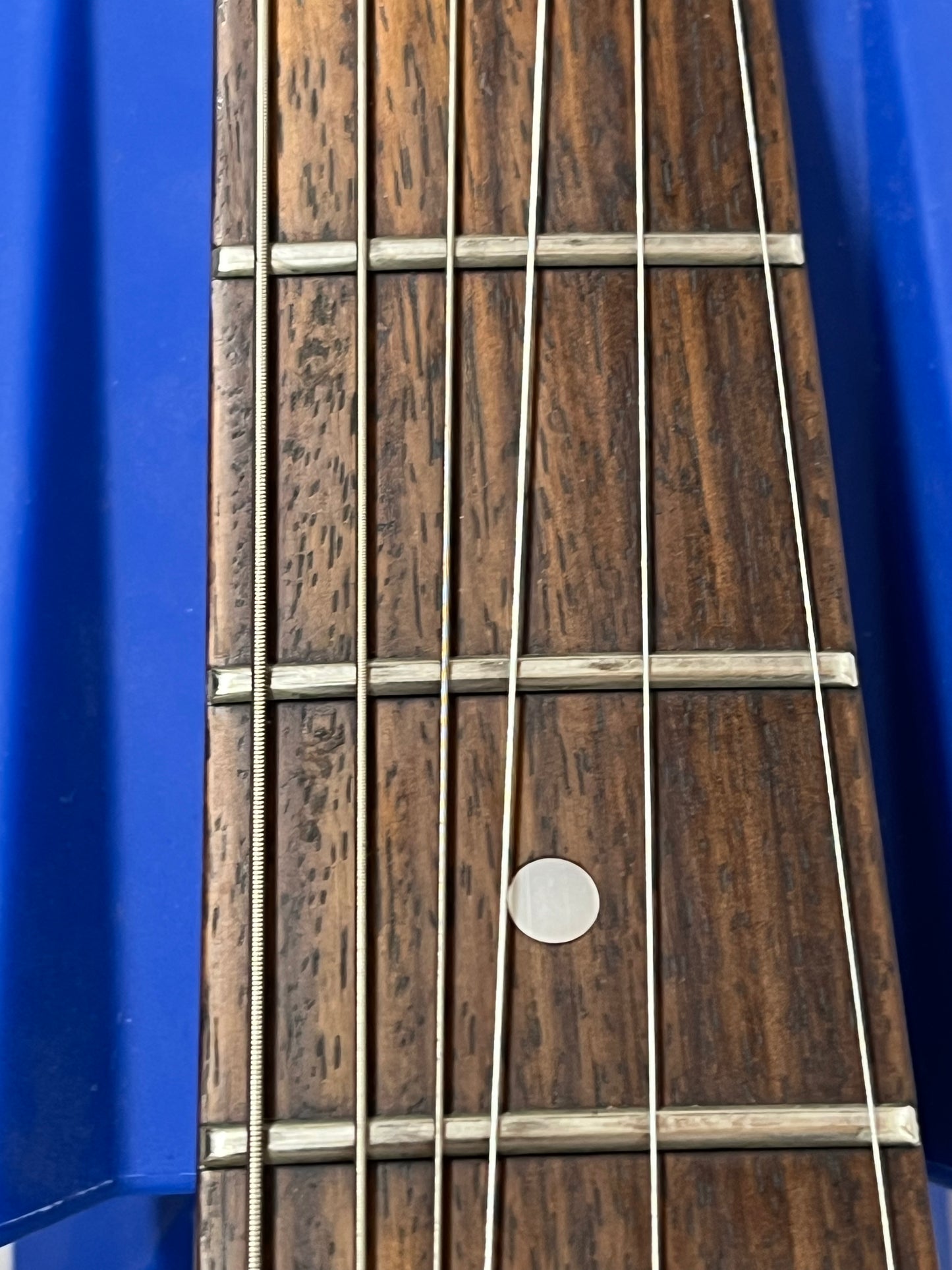 Danelectro RARE Longhorn Doublecut Electric Guitar with Case - Too Blue