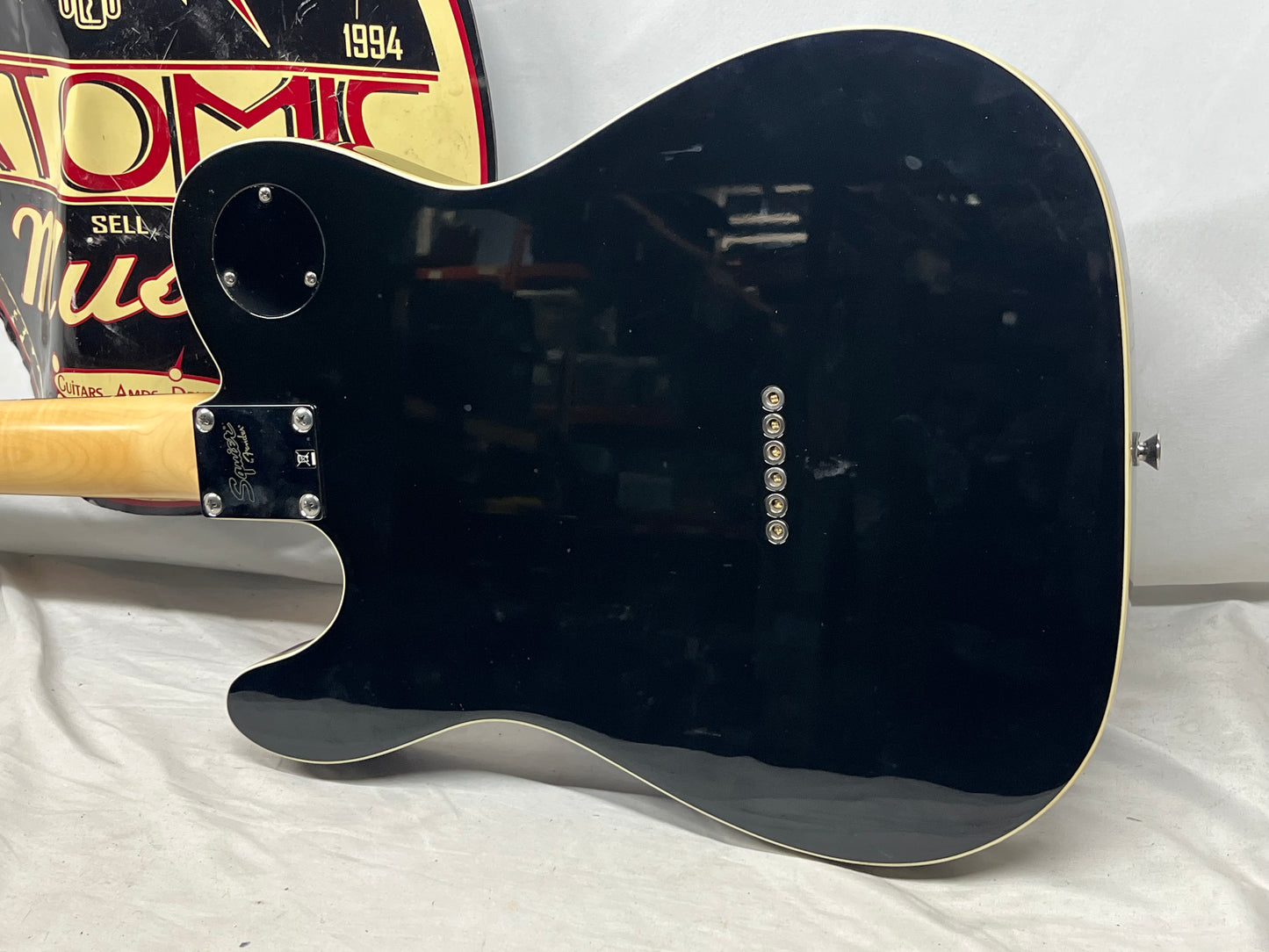 Squier J5 John 5 Signature Telecaster Tele Electric Guitar - Black