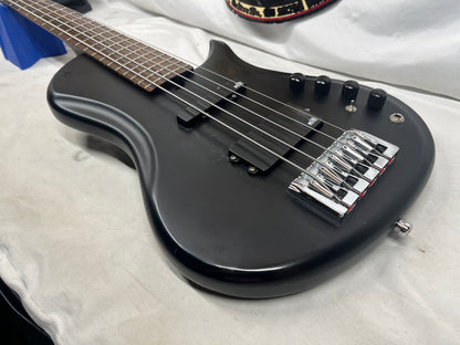 Brubaker Brute MJXSC-5 5-string Active Bass Guitar - Black