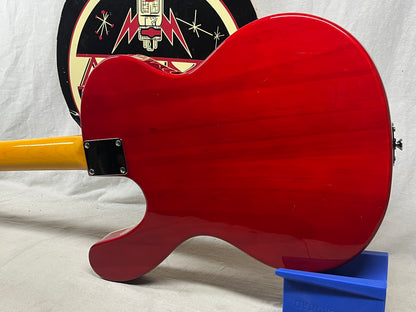 Musicvox Spaceranger Electric 4-String Bass - Sunburst