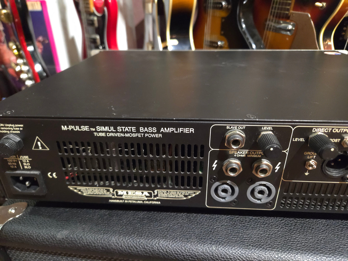 Mesa Boogie M-Pulse 600 Simul-State 600-Watt Rackmount Bass Amp Head 2001 - 2012 - Local Pickup Only
