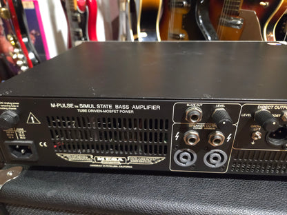 Mesa Boogie M-Pulse 600 Simul-State 600-Watt Rackmount Bass Amp Head 2001 - 2012 - Local Pickup Only