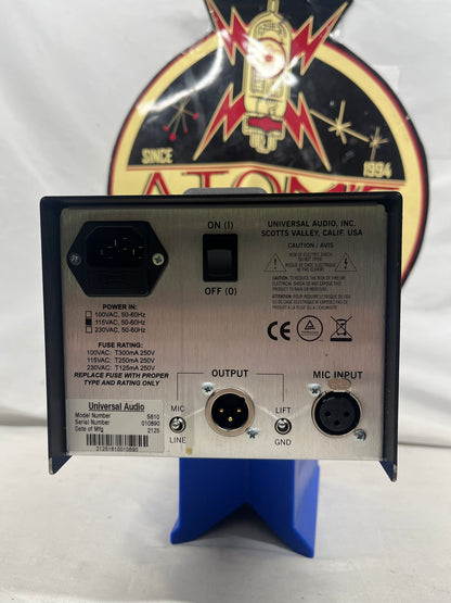 Universal Audio Solo/610 Vacuum Tube Microphone Preamp mic pre & DI d.i.