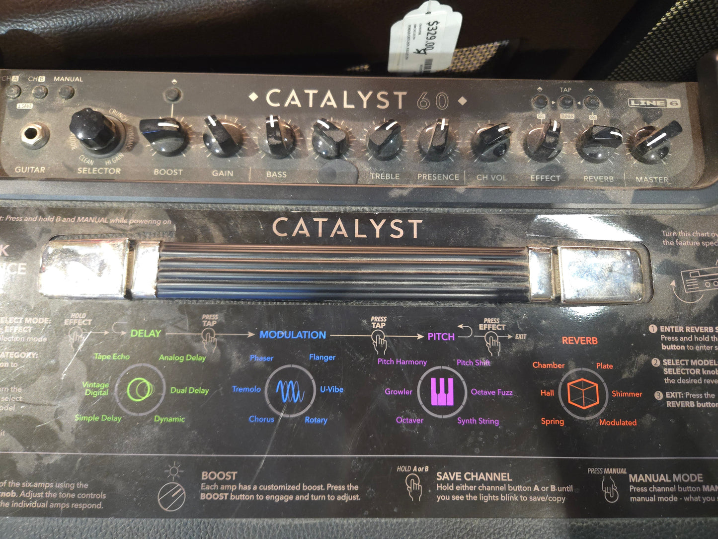 Line 6 Catalyst 60 2-Channel 60-Watt 1x12" Modeling Guitar Combo 2022 - Present - Local Pickup Only