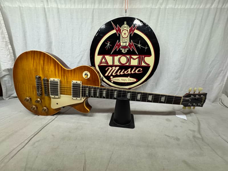 Gibson Les Paul Standard Guitar with Historic Makeovers HMS-A Makeover Package + Case - Image 2