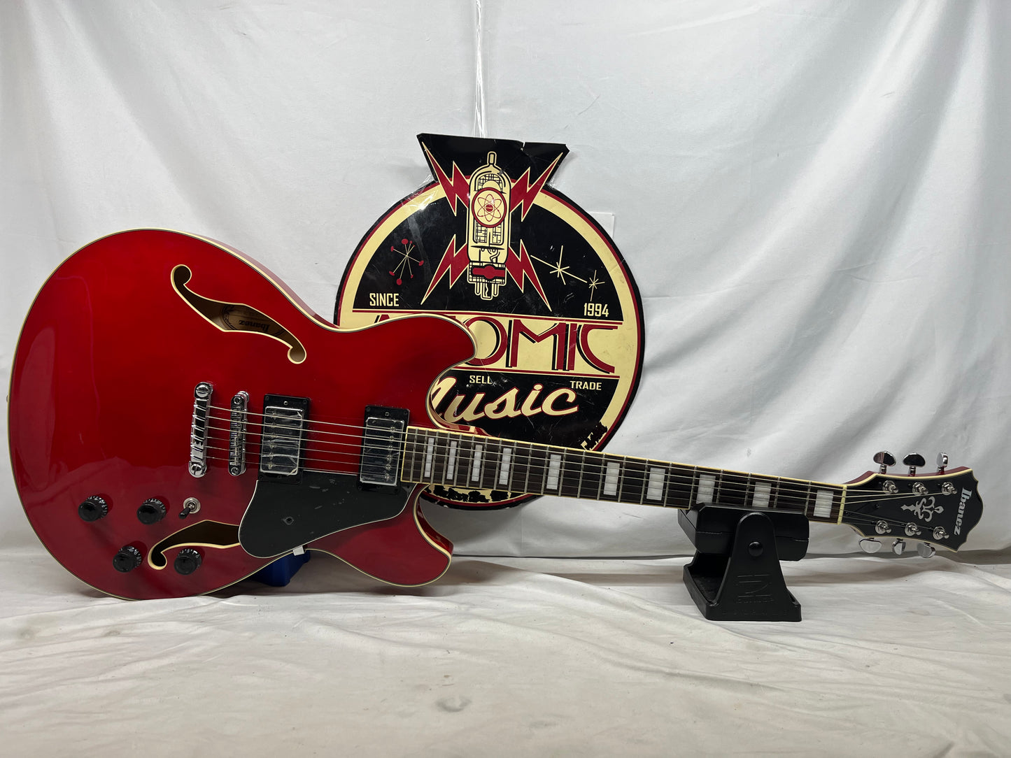 Ibanez Artcore Series AS73-TCD Semi-Hollow Body Electric Guitar - Transparent Cherry Red