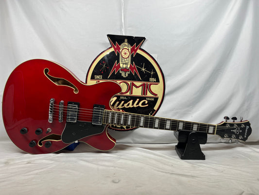 Ibanez Artcore Series AS73-TCD Semi-Hollow Body Electric Guitar - Transparent Cherry Red