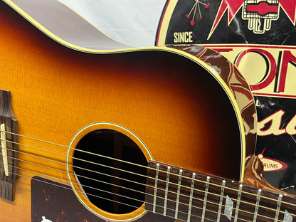 Epiphone Texan FT-79 Acoustic Electric Guitar with Hard Case