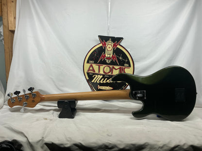 Ernie Ball Music Man StingRay sting ray 5H Bass with Soft Case - Fallout Green