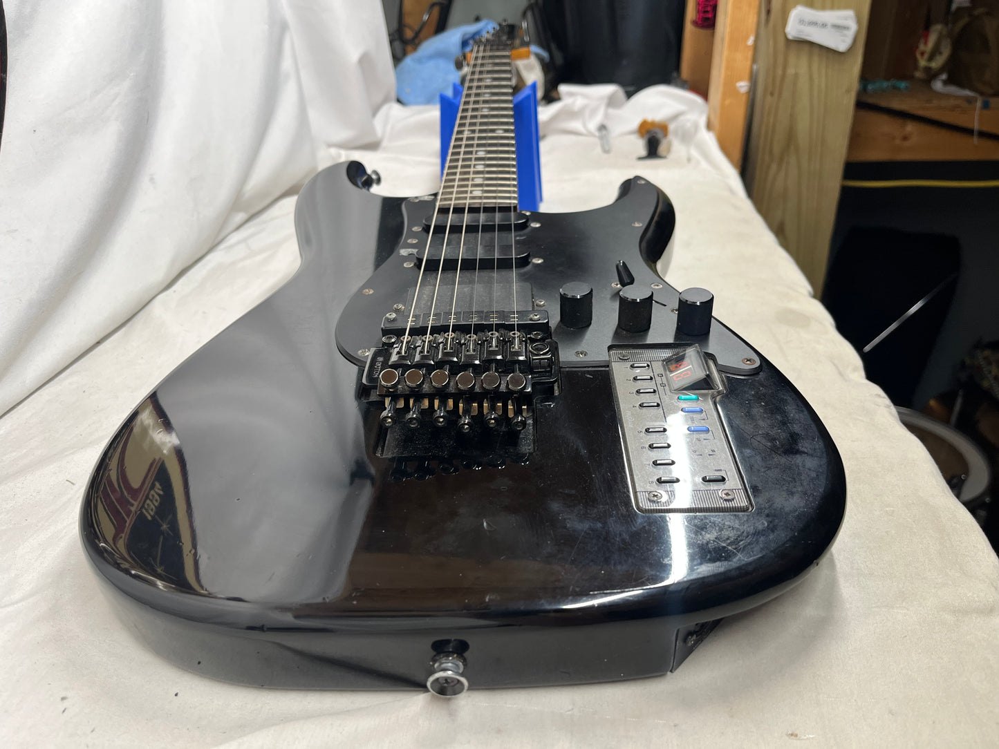 Casio PG-380 Electric Guitar Synthesizer 1980s - Black