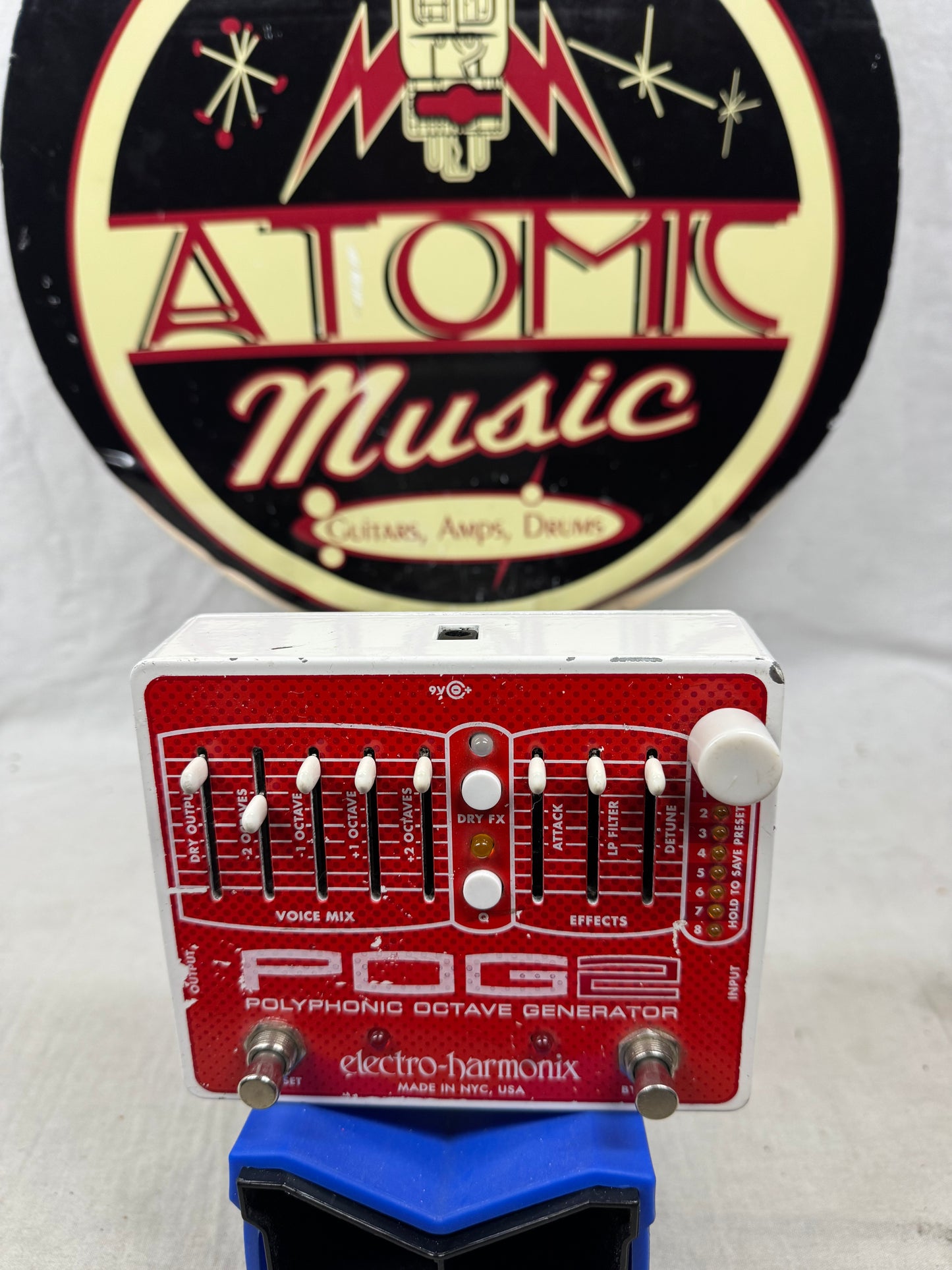 Electro-Harmonix POG2 pog 2 p.o.g. v2 Polyphonic Octave Generator Pitch Shifter Harmonizer Pedal