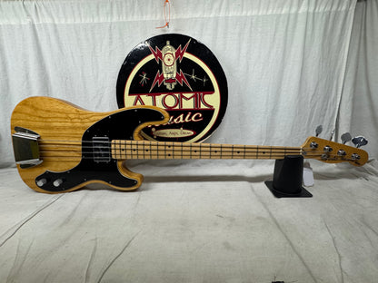 Fender USA Telecaster Bass 4-string Tele Bass with Case 1978 - Natural / Maple neck