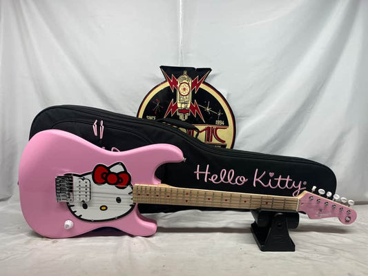 Squier by Fender x Hello Kitty Stratocaster Strat Electric Guitar