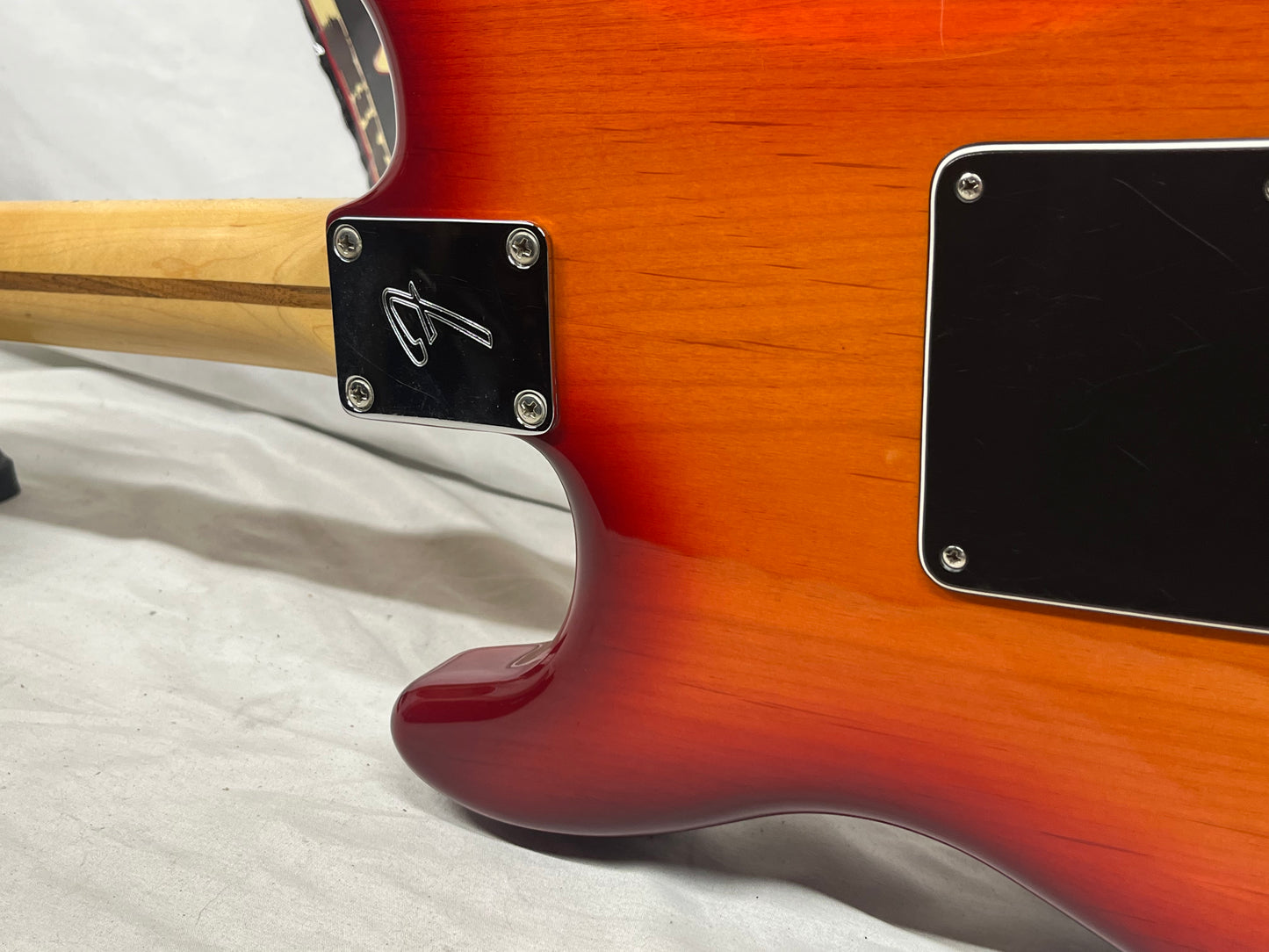 Fender Player Stratocaster Strat Plus Top Electric Guitar - Aged Cherry Burst