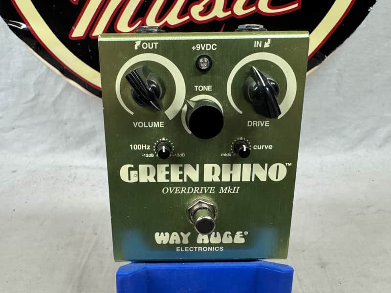 Way Huge WHE202 Green Rhino MkII mk ii v2 Overdrive Pedal - Image 2