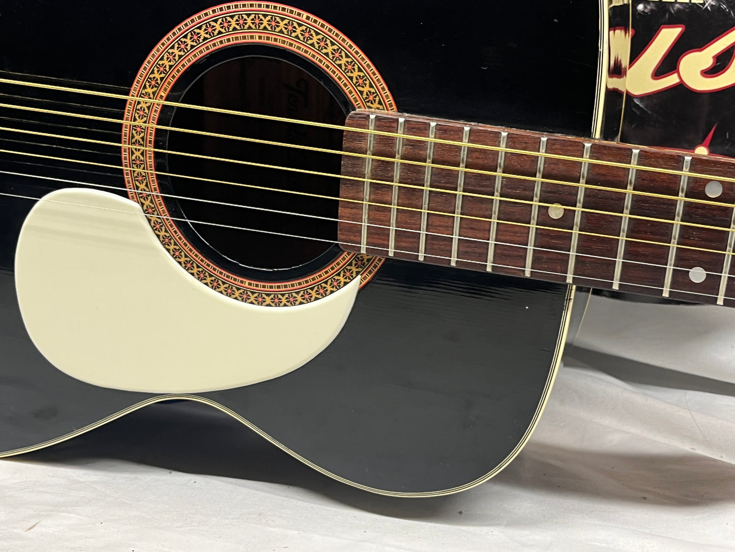 Terada FL 206 Acoustic Guitar MIJ - Made in Japan - Black