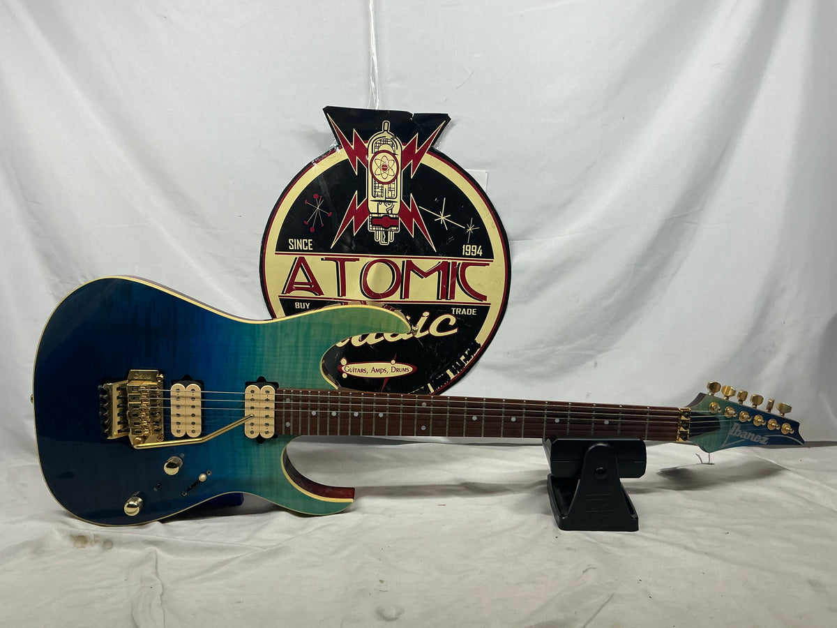 Ibanez RG420HPFM-ALG Standard 2020 - Present - Blue Leaf Gradation