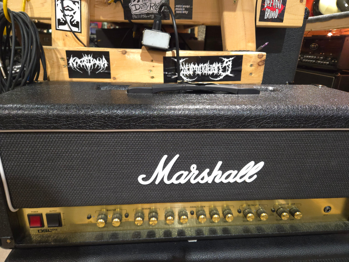 Marshall DSL100HR 2-Channel 100-Watt Guitar Amp Head 2018 - Present - Local Pickup Only