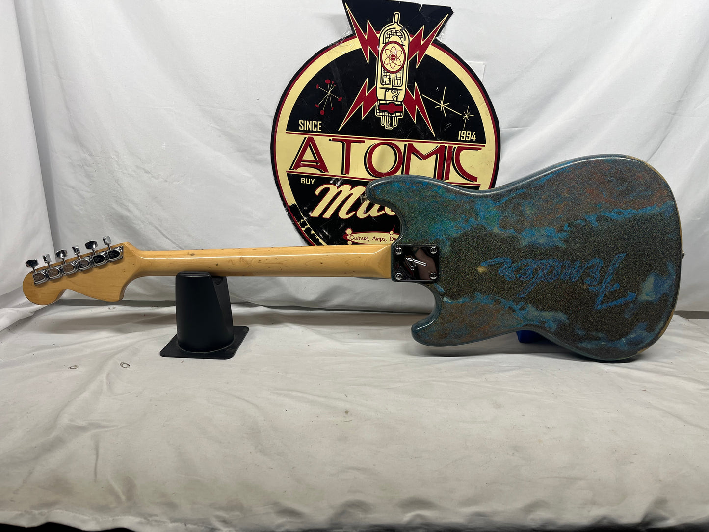 Fender MusicMaster music master Re-fin'd Electric Guitar
