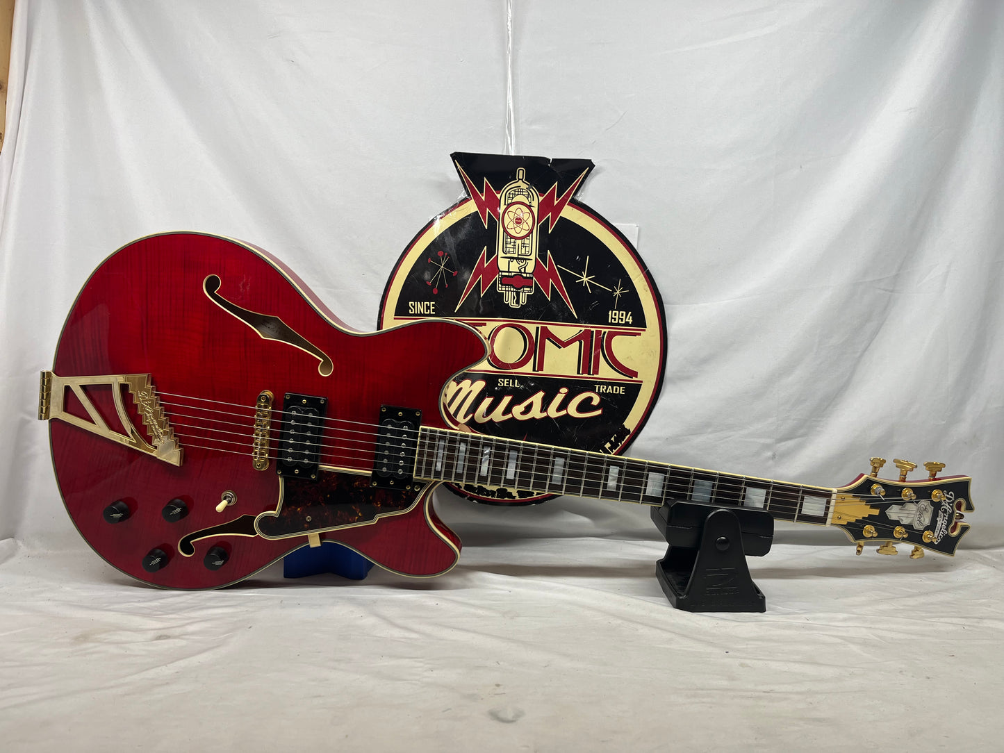 D'Angelico Excel Mini EX DC Double Cutaway Semi-Hollow Body Electric Guitar