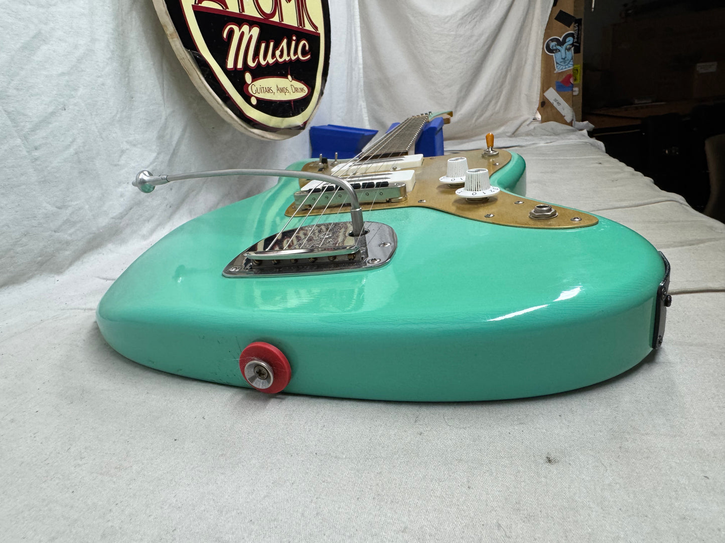 Shelton Electric Instruments Anthony Pirog Signature GalaxyFlite galaxy flite Guitar with Case - Aged