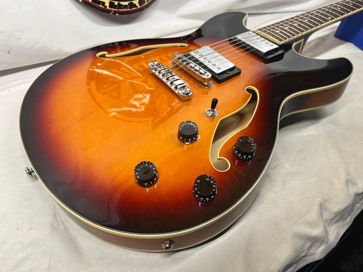 Ibanez Artcore Series AS73-BS Semi-Hollow Body Electric Guitar