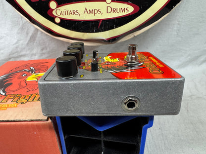 Electro-Harmonix Cock Fight cockfight Cocked Talking Wah Filter Pedal with Box