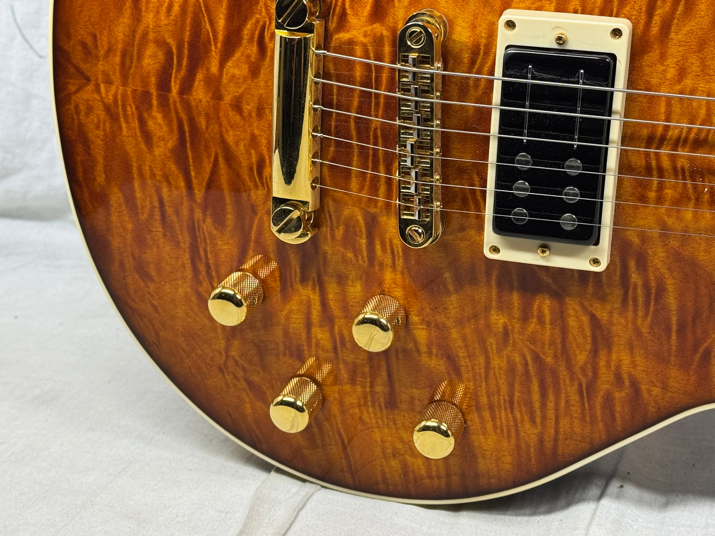 Warmoth Singlecut Guitar by Houston Electric Guitar Jerry DeLue