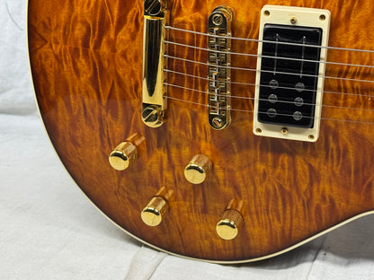 Warmoth Singlecut Guitar by Houston Electric Guitar Jerry DeLue
