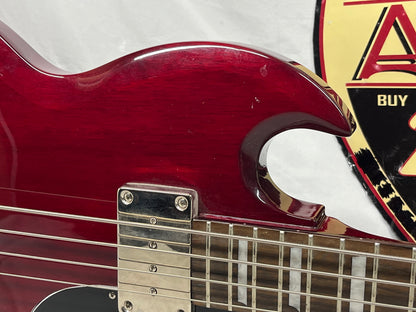 Epiphone EB-3 SG 4-String Doublecut Electric Bass - Cherry Red