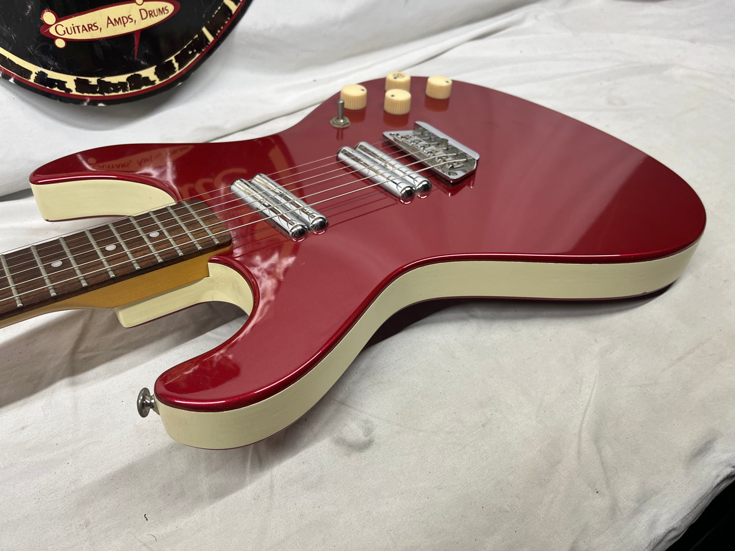 Danelectro Hodad Doublecut Electric Guitar - Red Pearl