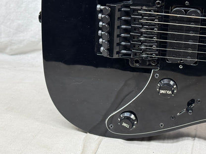Ibanez RG Series RG550-BK Guitar with Case - MIJ Japan 2025 - Black / Maple neck