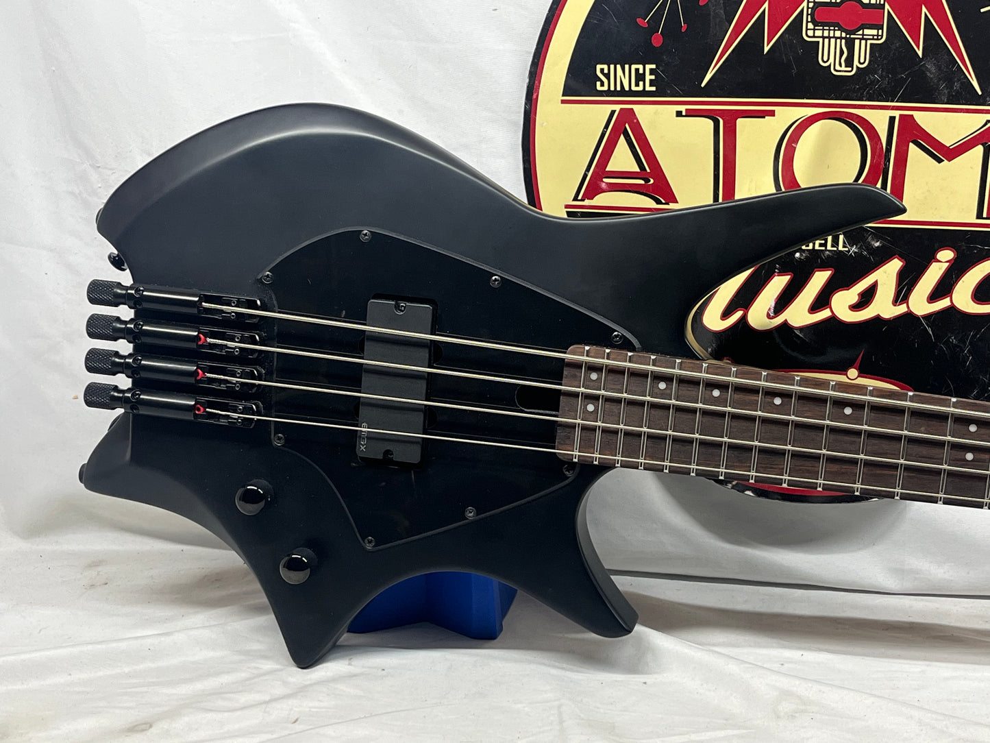 HILS Guitars NEXT HNB3 Short Scale Headless 4-string Bass 2025 - Matte Black