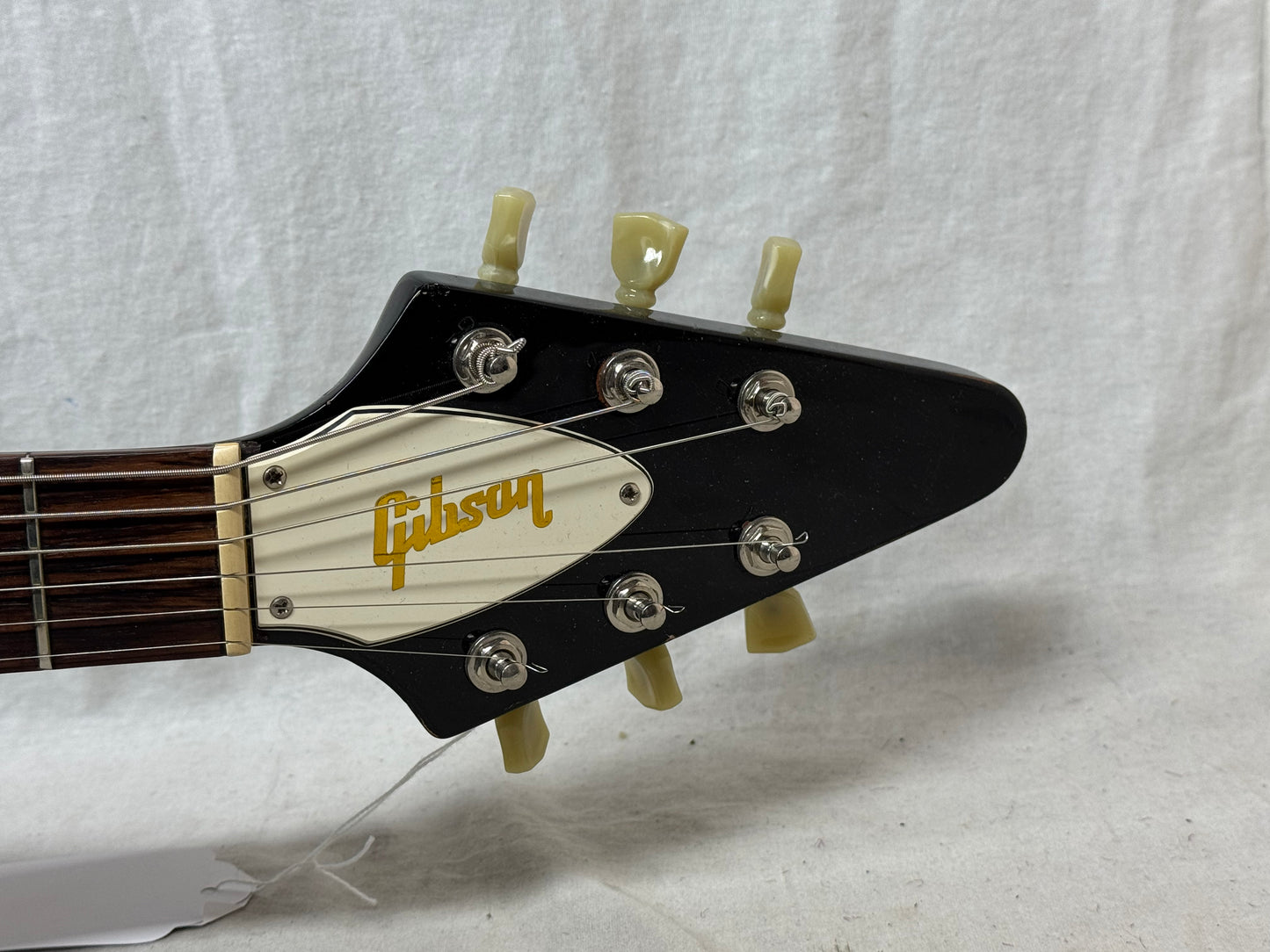Gibson Flying V Guitar with TKL Case - mods 1993 - Ebony / Black