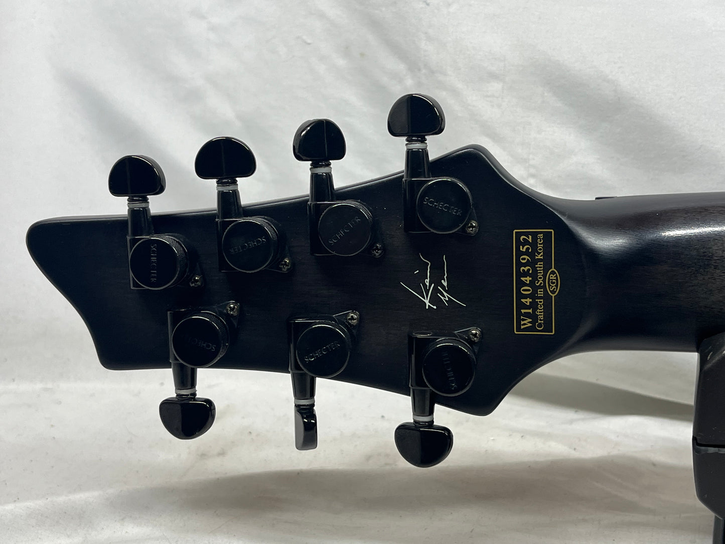 Schecter Diamond Series KM-7 7-String Doublecut HH Electric Guitar with Hard Case