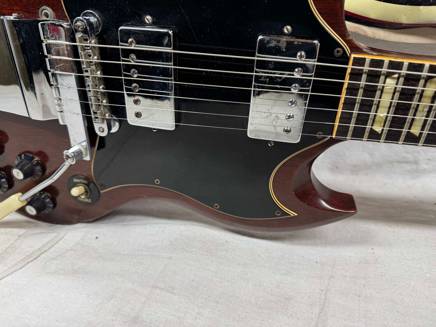 Gibson SG Guitar with Case - repaired / modified! 1969