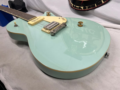 Gretsch G2215-P90 Streamliner Junior Jet Club Singlecut Electric Guitar - Mint Metallic