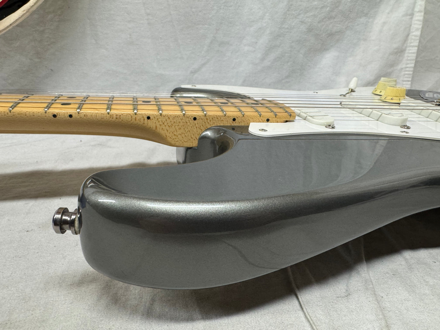 Fender USA Eric Clapton Stratocaster Guitar with Case 1998 - Pewter / Maple neck