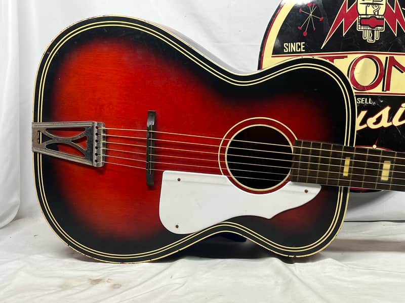 Stella H1141 Acoustic Guitar - Image 2