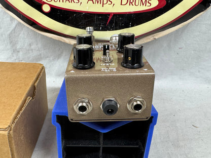 Pettyjohn Electronics Gold v3 Overdrive Pedal with Box