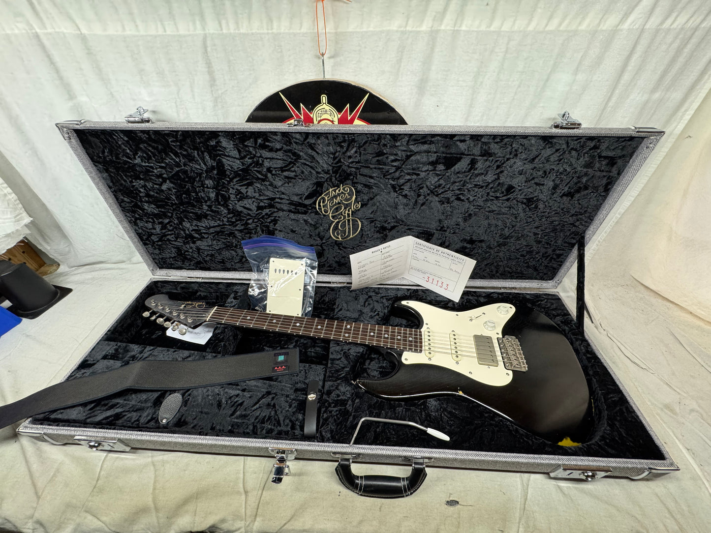 Patrick James Eggle Ninety Six 96 Guitar with COA + Case