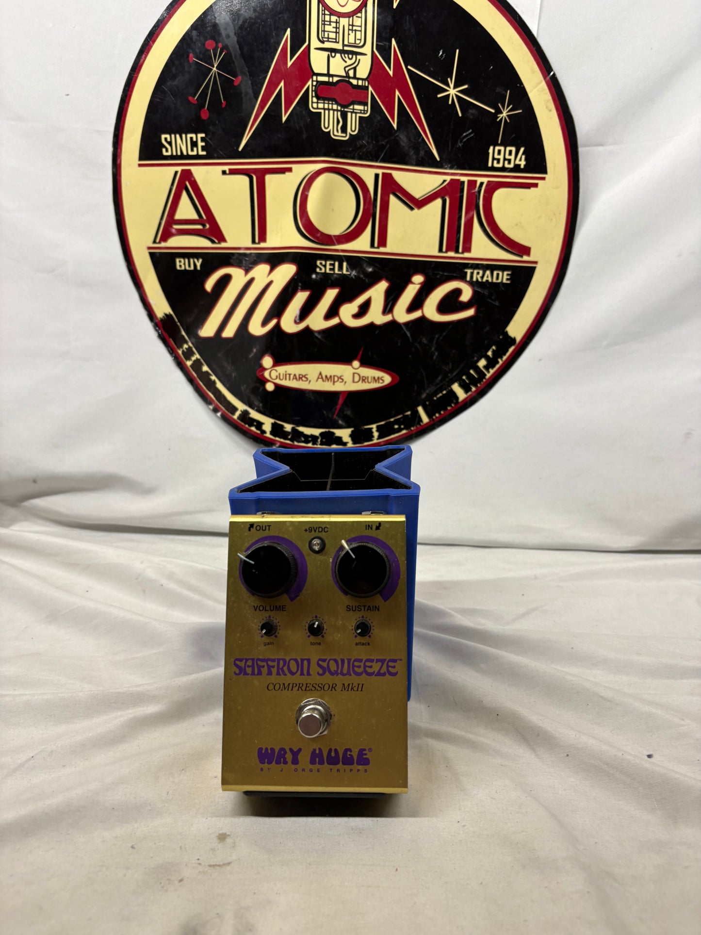 Way Huge WHE103 Saffron Squeeze MkII v2 Compressor Pedal