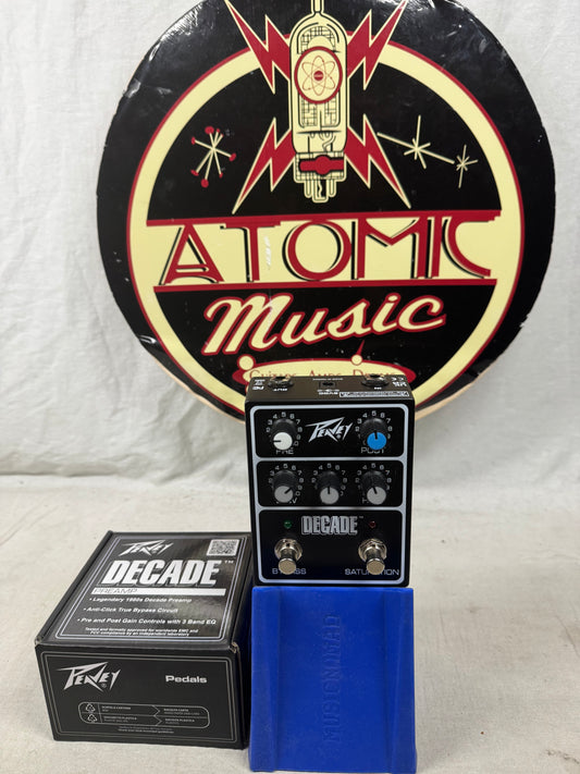 Peavey Decade Preamp Pedal with Box